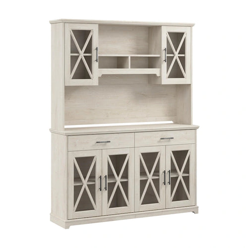 60W Sideboard Buffet Cabinet with Hutch