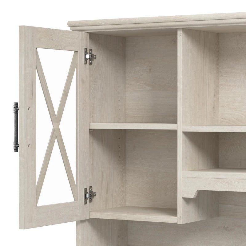 60W Sideboard Buffet Cabinet with Hutch