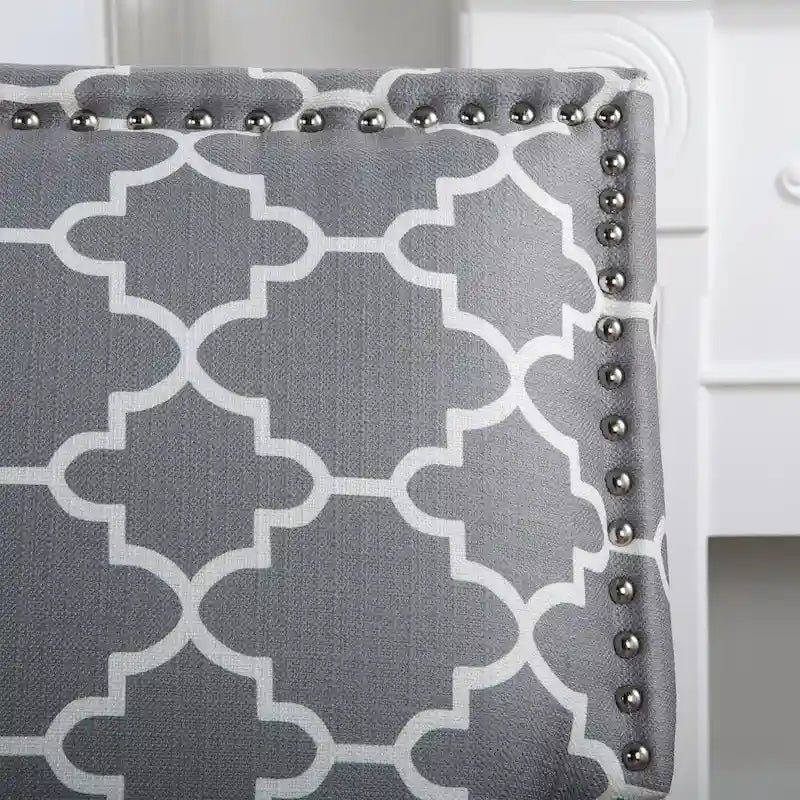 Modern Accent Chair for Living Room with Birch Legs and Comfortable Fabric Upholstery