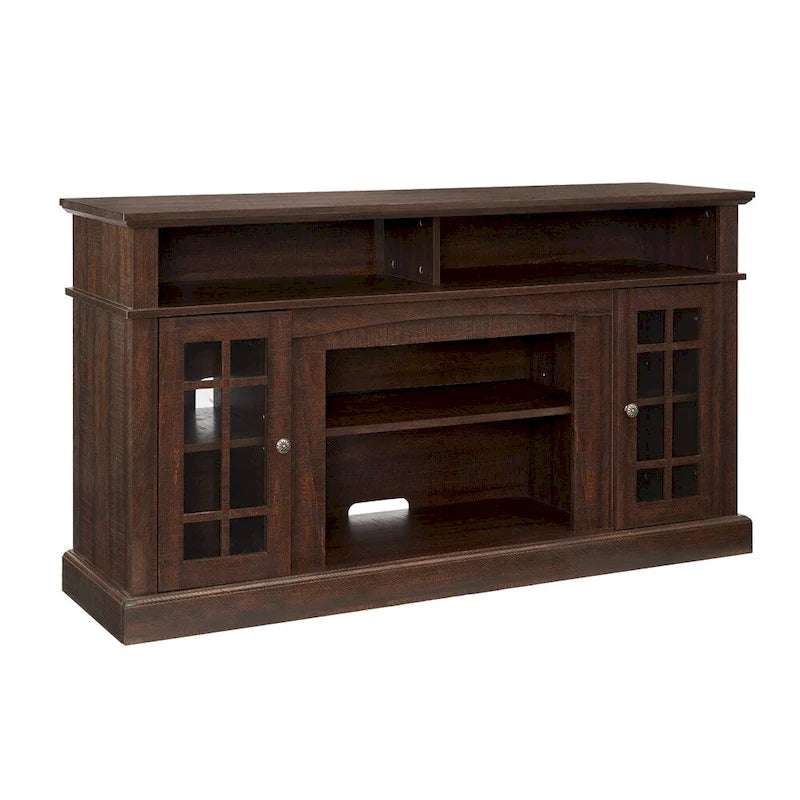 58 Classic TV Stand with Open & Closed Storage for TVs Up to 65