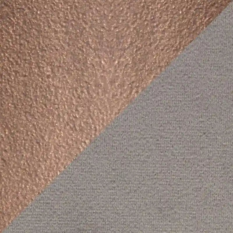 Upholstered Dining Chair with Copper Metal Legs