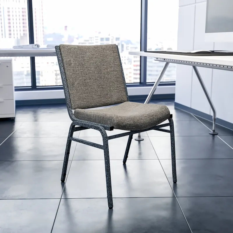 4 Pack Heavy Duty Stack Chair - 21D x 19.75W x 31.25H