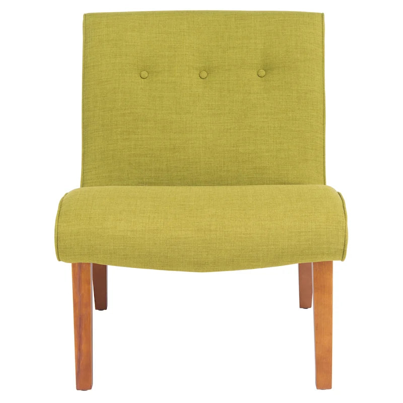 Mid-Century Forest Green Chair - 25.2 x 29.9 x 30.7 - 25Wx30Dx31H