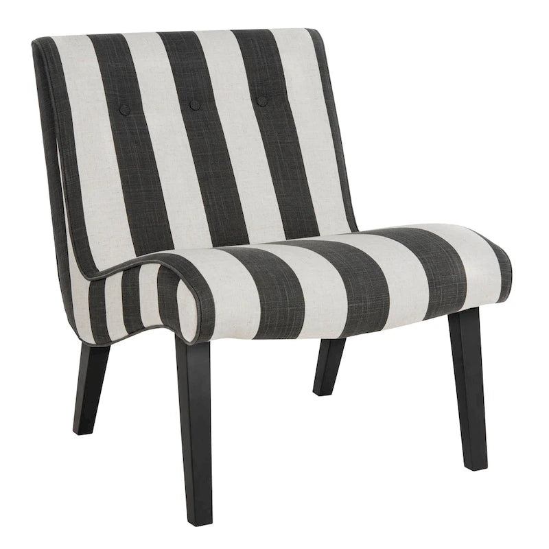 Mid-Century Forest Green Chair - 25.2 x 29.9 x 30.7 - 25Wx30Dx31H