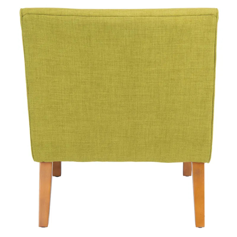 Mid-Century Forest Green Chair - 25.2 x 29.9 x 30.7 - 25Wx30Dx31H