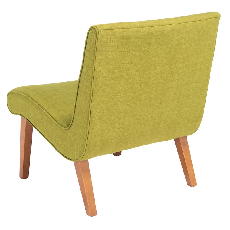 Mid-Century Forest Green Chair - 25.2 x 29.9 x 30.7 - 25Wx30Dx31H