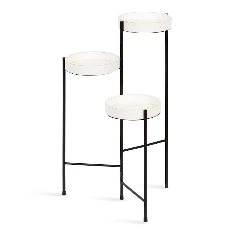 Metal 3-tier Modern Plant Stand - 16x21x30
