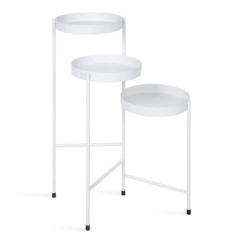 Metal 3-tier Modern Plant Stand - 16x21x30